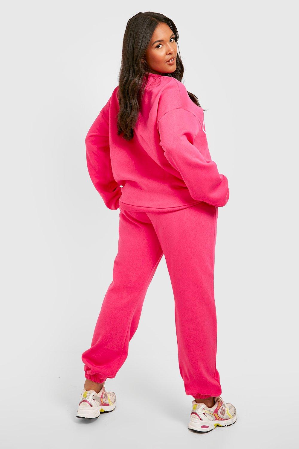 Hot pink champion on sale sweatsuit